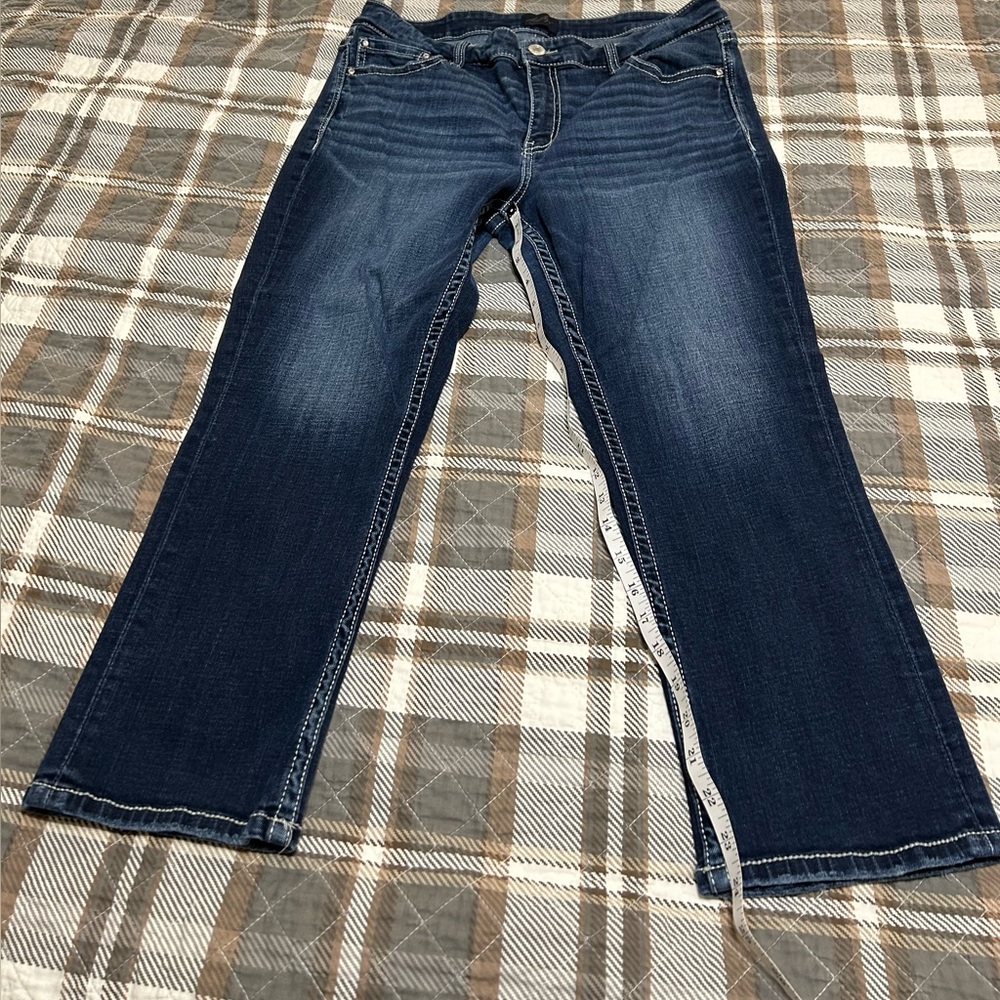 Daytrip Dark Blue Straight Leg Jeans